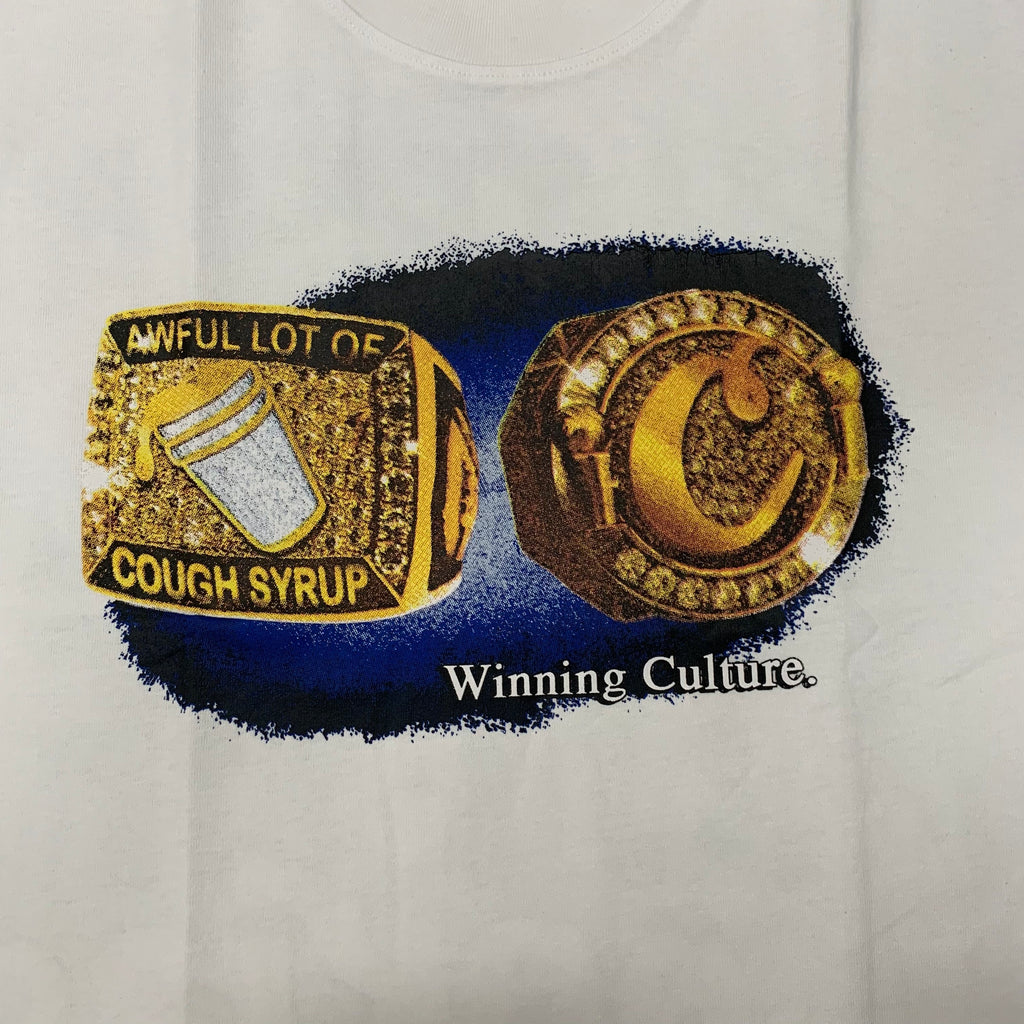 | [✅LEGIT] TS01 |THAT'S A AWFUL LOT OF COUGH SYRUP (SS25)White T-Shirt