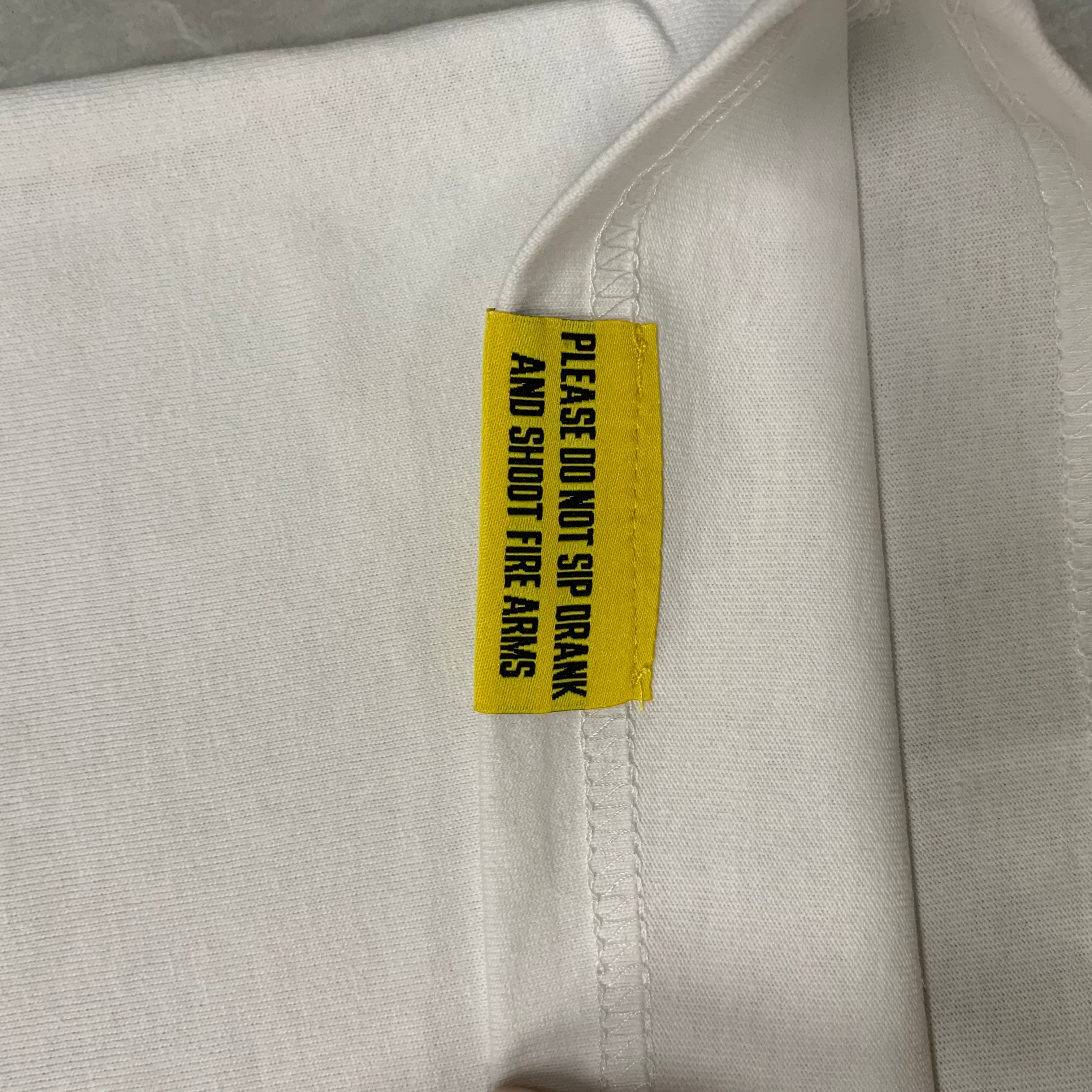 | [✅LEGIT] TS01 |THAT'S A AWFUL LOT OF COUGH SYRUP (SS25)White T-Shirt